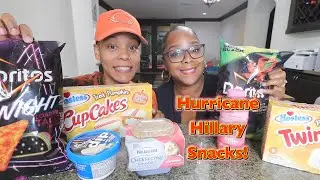 TOP 10 NEW SNACKS TO EAT WHEN A HURRICANE HAS YOU TRAPPED INSIDE!