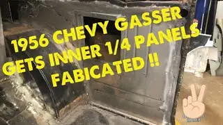 55-57 CHEVROLET TRI FIVE CHEVY 2 DOOR SEDAN  INNER QUARTER PANEL FABRICATION