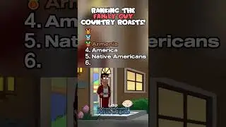 Ranking Top 5 Country Roasts! #familyguy