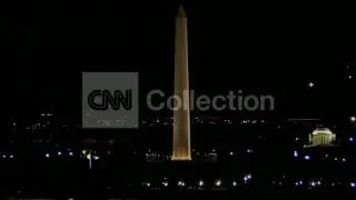 WASHINGTON MONUMENT AT NIGHT