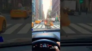 NYC Road Rage Explodes: Woman Throws Coffee at Car 🚗☕