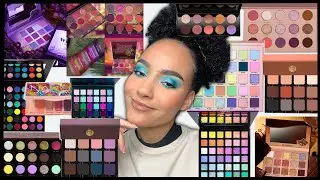 Ranking ALL the palettes (30) I tried in 2023 - Indie, mainstream, big & small palettes !!!
