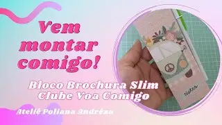 Bloco Brochura Slim - Clube Voa Comigo