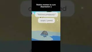 Roblox memes to cure depression :))