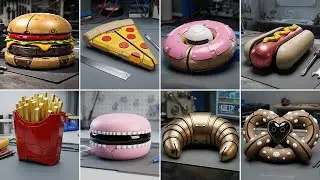 I made Realistic Foodroids! (Fast Food Transformers)