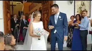 GRAN SORPRESA A LOS NOVIOS EN SU BODA 2019