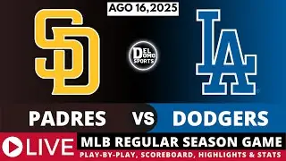 SAN DIEGO PADRES VS LOS ANGELES DODGERS ⚾ MLB REGULAR SEASON AGO 16, 2025