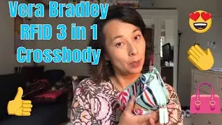 Обзор сумки-переноски Vera Bradley RFID 3 в 1