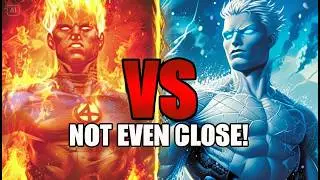 Human Torch vs Iceman: Who Actually Wins?