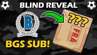 BGS Submission Blind Reveal Card Grading Soccer October 2023