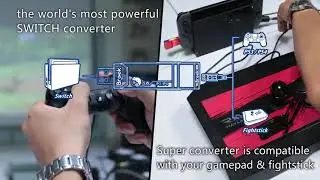 【Brook Super Converter】PS3/PS4 To Switch super converter