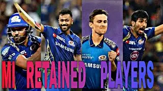 Mumbai Indians Retained Players | MI Retained Players | IPL 2021 | IPL Fans' TV