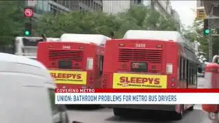 Bathroom problems for Metro bus drivers