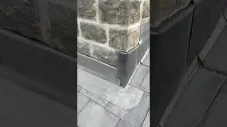 Lead work to chimneys