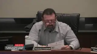 11/20/25 Police Accountability Board