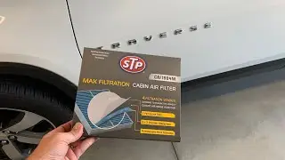 2021 Chevrolet Travers cabin air filter change