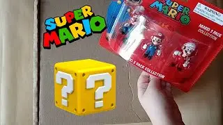 СУПЕР МАРИО- Распаковка минифигурок / Super Mario / Steve Mine TV