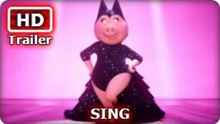 Sing Ash, Johnny, Buster Moon, pig Rosita, Norman, Meena, Miss Crawley Official Trailer 3