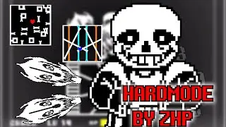Undertale HARDMODE Sans Fight By ZHP #undertale #undertalefangame #sans #undertaleau