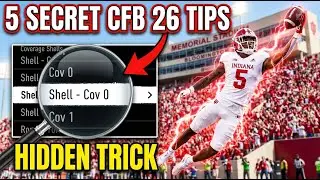 5 Secret Tips To Start DOMINATING in College Football 26! 🤫