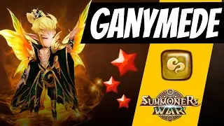 Ganymede - Ultimate Support. Wind Fairy King in Summoners War