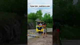 Auto Rickshaw On Speedbraker 😎🥰 #shorts