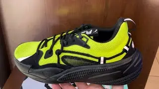 Puma RS Dreamer Time Square Lime Green J Cole shoes