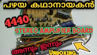 4440 STEREO AMPLIFIER BOARD | CONNECTION | REVIEW