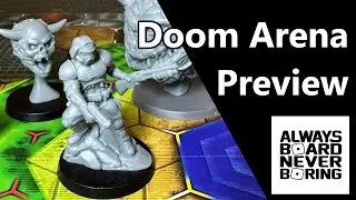 Анонс настольной игры Doom Arena | Экшен Rip & Tear от Modiphius выходит на Kickstarter | Спонсор