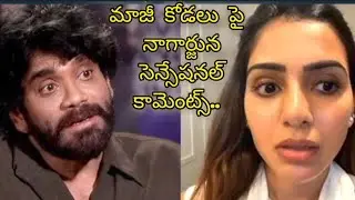 Nagarjuna sensational comments on samantha..? /|#trending#Tollywood#nagarjuna#samantha#ytshorts#