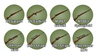 Every U.S. Rifle of World War II Explained in 10 Minutes
