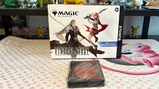 MTG. Final Fantasy Bundle unboxing!  Pulled a Traveling Chocobo!!!