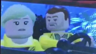 Lego Jurassic World 3DS Part 6: T.rex Chase!