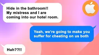 [Apple] Husband cheats on our honeymoon and orders me to hide in the bathroom