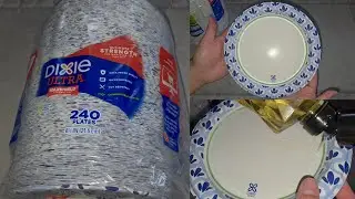 Costco Sale Item Review Dixie Ultra Strength Max Shield MaxShield Technology Disposable Paper Plates