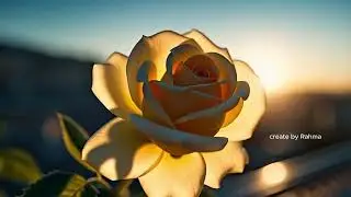 Cuma Modal Prompt, AI Bisa Bikin Video Setenang Ini? #NatureCalming#AestheticVideo#GoldenHour#fyp