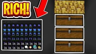 I played the Spanish MCPE HCF server again and trap in a 3 high (Rich)