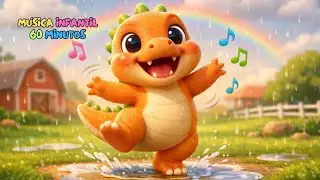 Canção do Dinossauro Divertido | Chuva Chuva Vá Embora  | As Melhores Músicas Infantis | 1 Hora
