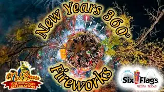 New Years 360° Fireworks Celebration | Six Flags Fiesta Texas | New Years Eve | Dec. 31, 2025