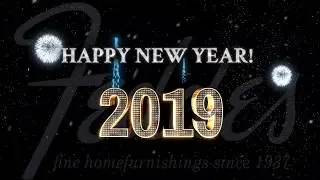 Happy New Year | Fedde Furniture Store Pasadena