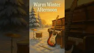 Warm Winter Afternoon ☀️❄️ | Cozy Lofi Beats #shorts
