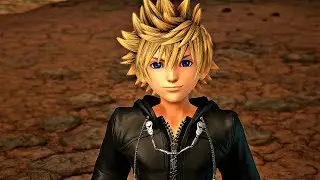 Kingdom Hearts 3 - Roxas Returns (Isa & Xion Boss Fight)