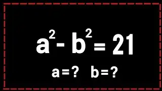 Solving a 'Harvard' University Entrance Exam Question | Find the value of a & b |