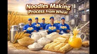 How Make Noodle's Wheat To Field Million Dollar  Full Process #insidefactoryprocess