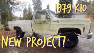 Мойка старого Chevrolet 4x4