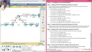 3.3.2.7 Packet Tracer - Configuring PAP and CHAP Authentication