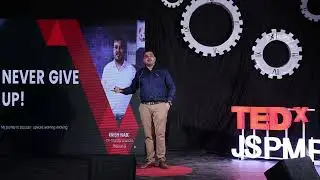 Never Give up | Krish Naik | TEDxJSPMRSCOE