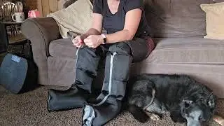 Leg Massager with Heat and Compression | for Circulation and Pain Relief | Several Features