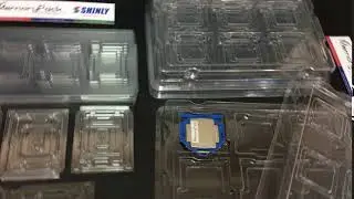HPE CPU V3 plastic box clamshell packaging container