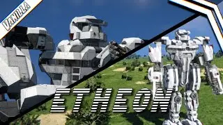 Introducing Etheon - Combat Mech | Space Engineers |